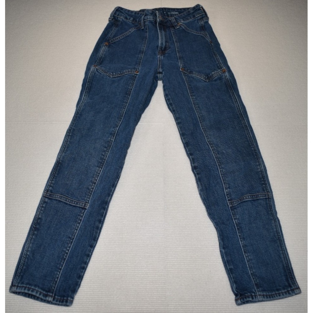 Old Navy High Rise O.G. Straight Jeans Sz 0 Secret Smooth Pockets